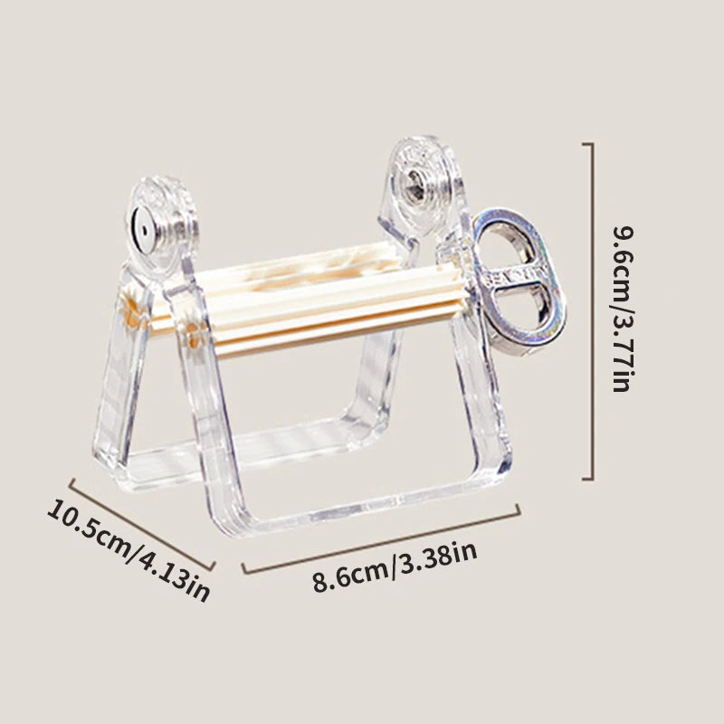 Manual Spinning Tube Squeezer – Toothpaste, Paint & Cleanser Tube Squeezer Axl