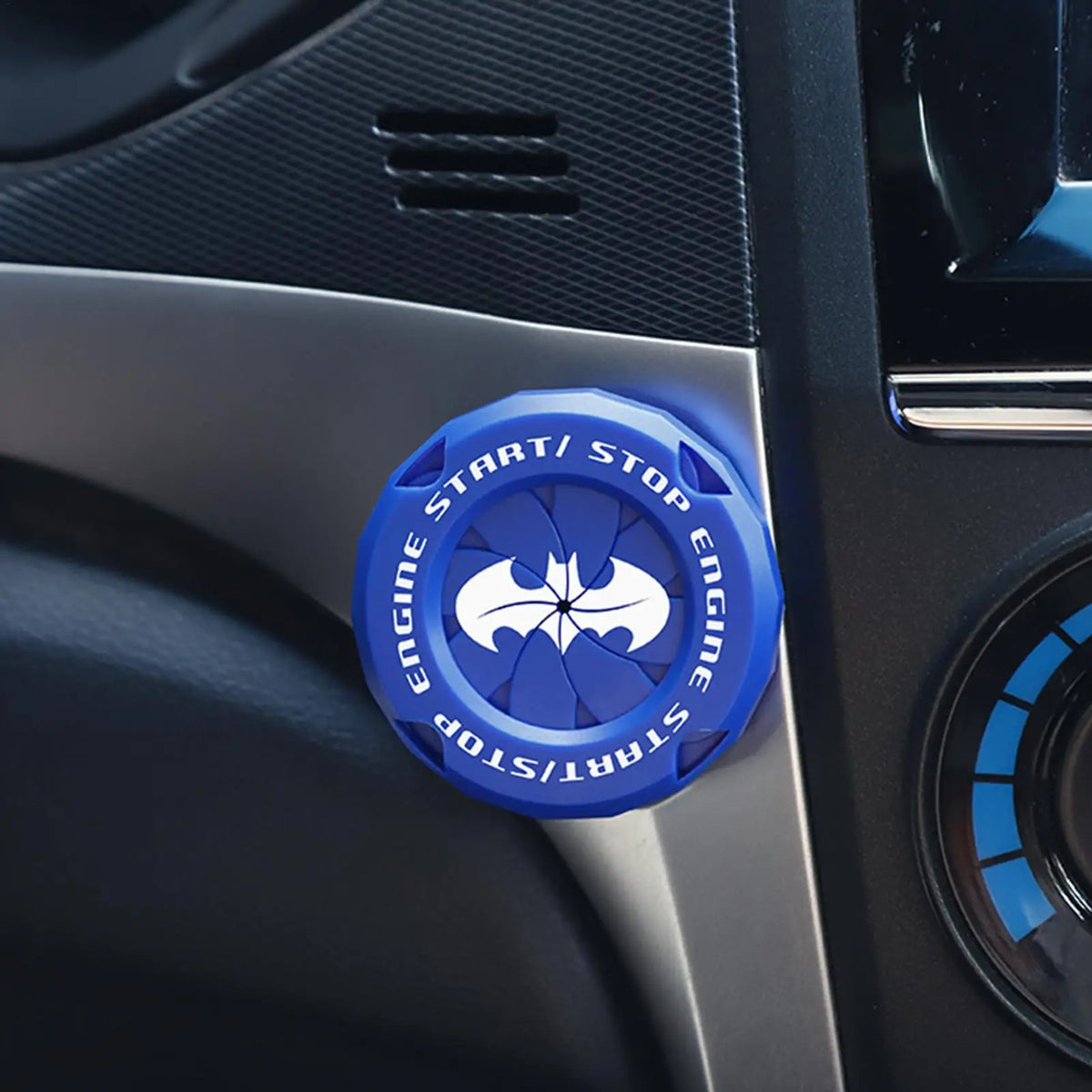 Push Start Button Cover – Car & Motorcycle Engine Start Ring Car Interior Accessory Axl