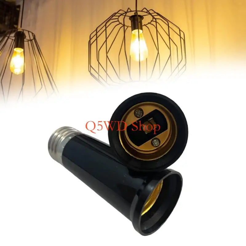 E27 Extended Lamp Holder 95mm Screw Base Socket – Easy Install Lamp Socket Extender Axl