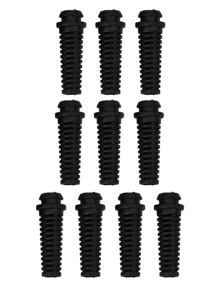 Rubber Cable Sleeve Cord Protector PVC Gland 10-Pack – 6mm Cable Gland Sleeve Axl