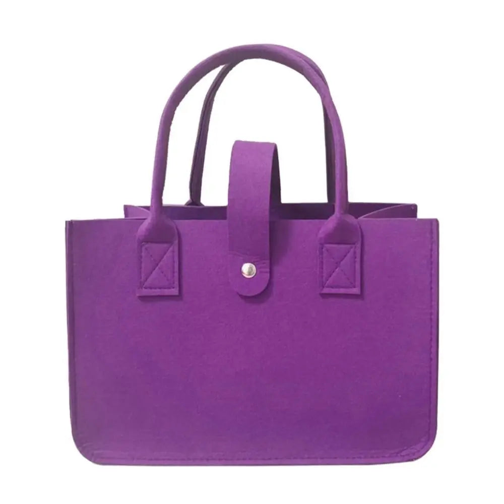 Women's Felt Crossbody Shoulder Bag – Large Capacity Handbag Felt Crossbody Bag Axl purple