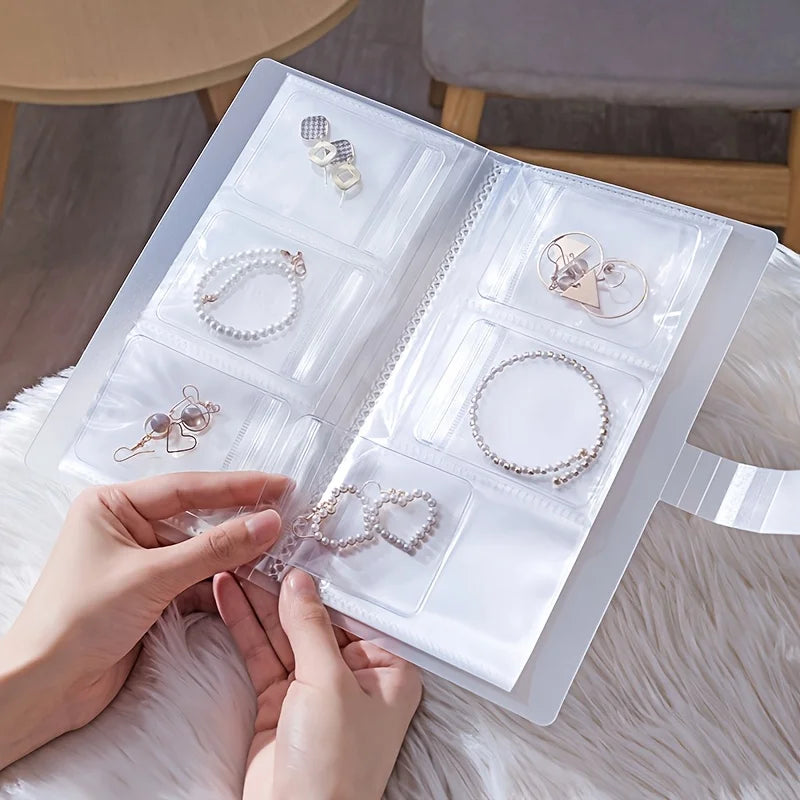 Portable Jewelry Organizer Album – Anti-Oxidation Zipper Bag Jewelry Organizer Axl