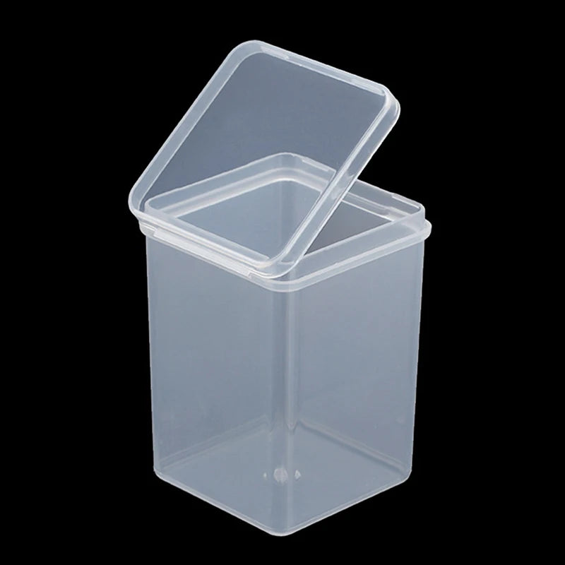 Cotton Pad & Nail Art Storage Box – Clear PP Organizer Nail Art Organizer Axl
