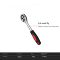 46-Pc Mechanic Tool Kit – 1/4" Ratchet Wrench & Socket Set Mechanic Tool Kit Axl 1PC wrench