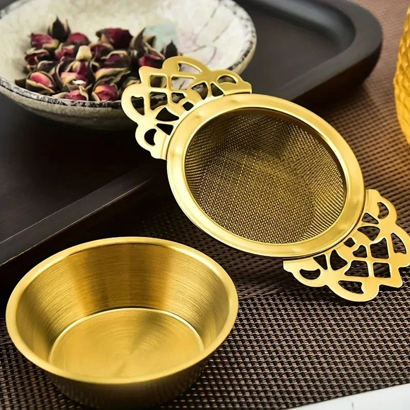 Fine Mesh Stainless Steel Tea Strainer & Spice Infuser Tea Strainer Axl