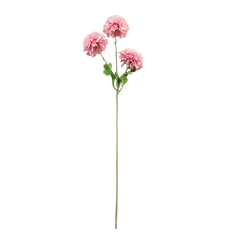 Artificial Peony Flower Branch 3-Head 64cm | Wedding Home Decor Artificial Flower Branch Axl