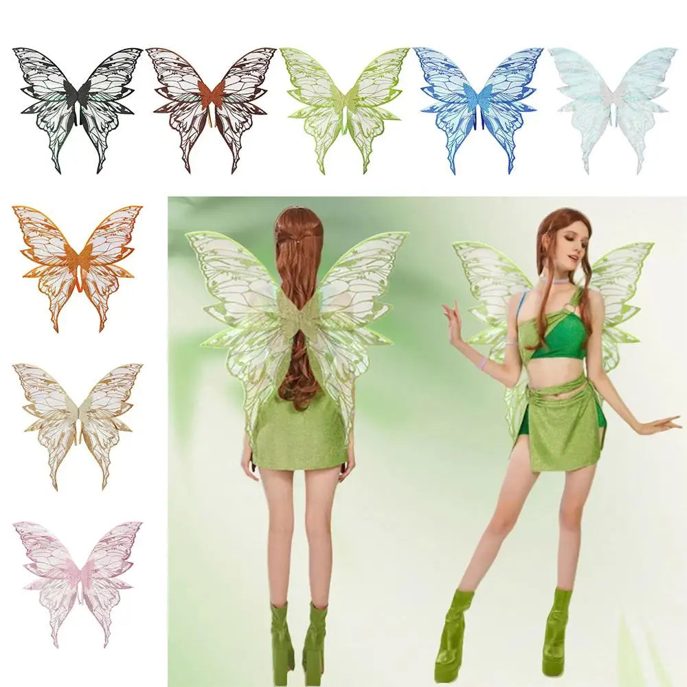 Sparkling Fairy Wings – Adult & Kids Halloween Costume Costume Wings Axl