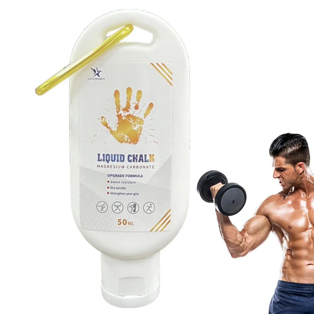 Liquid Chalk Grip 50/100/200ml – Gym, Climbing & Pole Dance Liquid Chalk Grip Axl