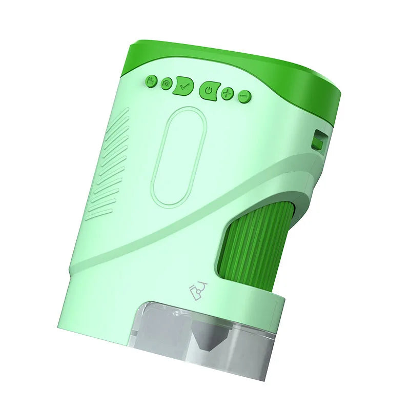 1000X Kids Digital Microscope Camera – STEM Educational Toy Kids Digital Microscope Axl green