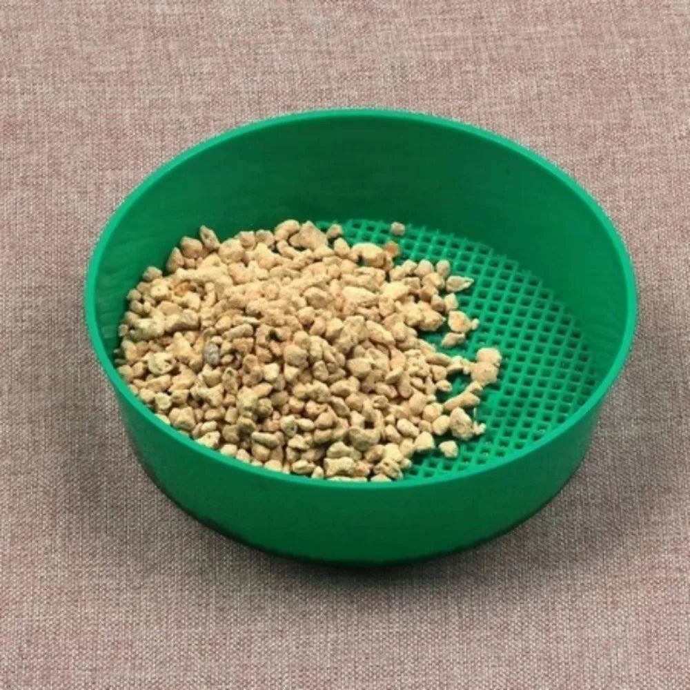 Portable Plastic Soil Sieve – Garden Stone & Seedling Filter Garden Soil Sieve Axl