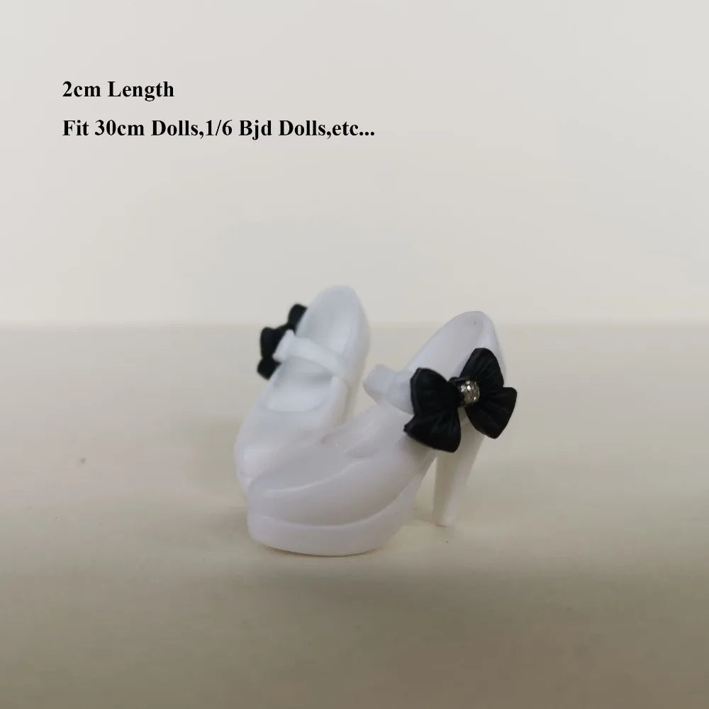 Miniature High Heel Sandals for 1/4 & 1/6 BJD Dolls – 6 Styles Doll Shoes Axl 6
