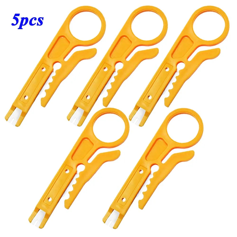 Mini Wire Stripper & Cable Cutter Tool – 1, 3 or 5 Pack Wire Stripper Tool Axl 5pcs