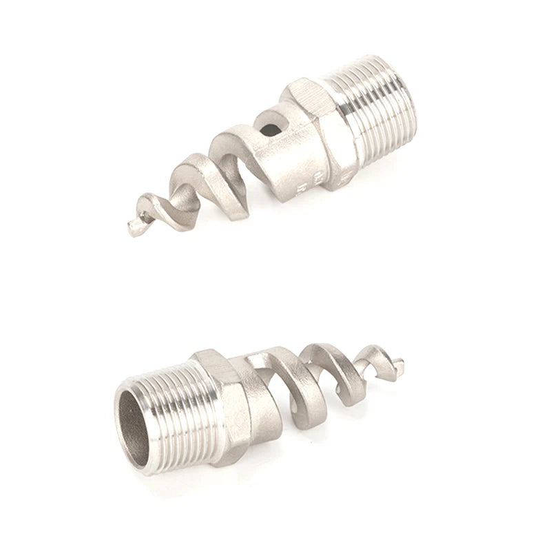 Spiral Cone Spray Nozzle 1/2" 3/4" 1" Stainless Steel Wide Angle Spray Nozzle Axl