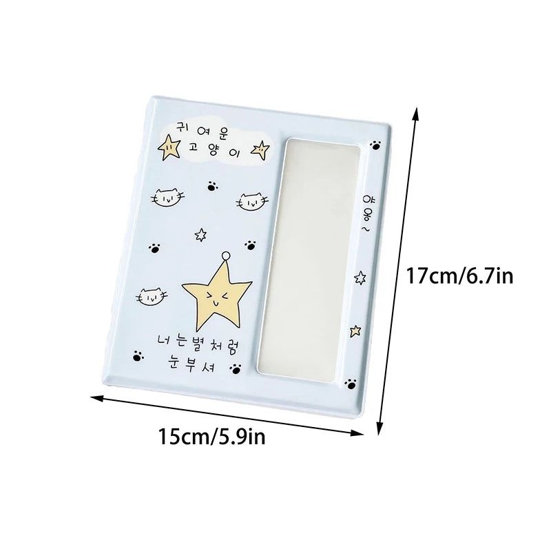 Cartoon Photo Booth Album – 2x6" Strips & 4x6" Photo Holder Mini Photo Album Axl