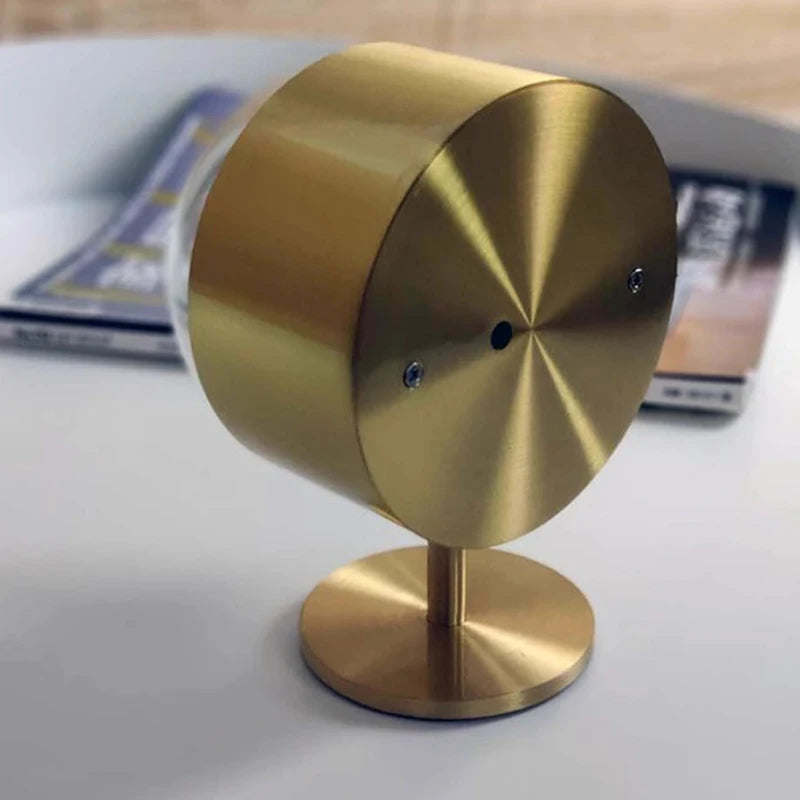 Retro Silent Desk Clock – Nordic Vintage Metal Tabletop Clock Desk Clock Axl