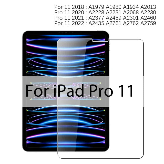 Tempered Glass Screen Protector – iPad 10th & 11th Gen 10.9" Tablet Screen Protector Axl FOR IPAD PRO 11