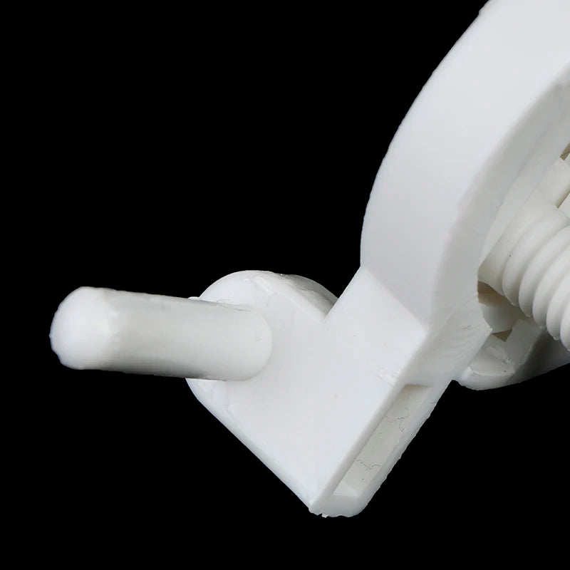 Plastic Toilet Seat Screws Hinge Fixings 2-Pack ABS Kit Toilet Seat Hardware Axl