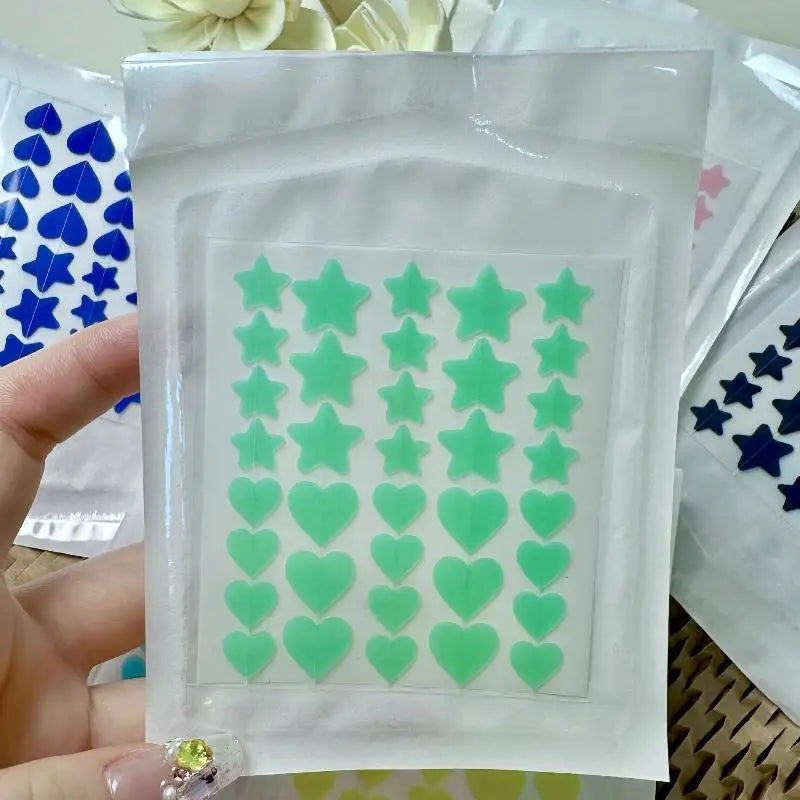 36-Pc Star Hydrocolloid Blemish Patches – Invisible Acne Cover Blemish Patches Axl A10