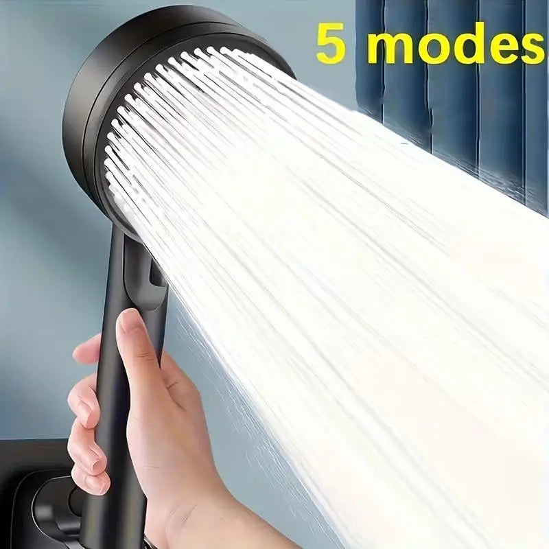 2-Pack High-Pressure Handheld Shower Head – 5/6 Spray Modes Handheld Shower Head Axl
