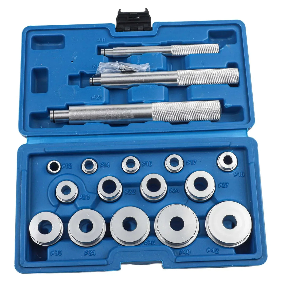 17-Pc Bearing Race & Seal Installer Set | Wheel Bearing Tool Kit Bearing Installer Kit Axl