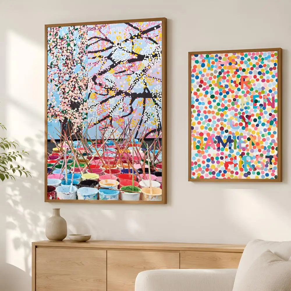 Damien Hirst HD PVC Self-Stick Wall Art Poster | Waterproof Decor Wall Art Poster Axl
