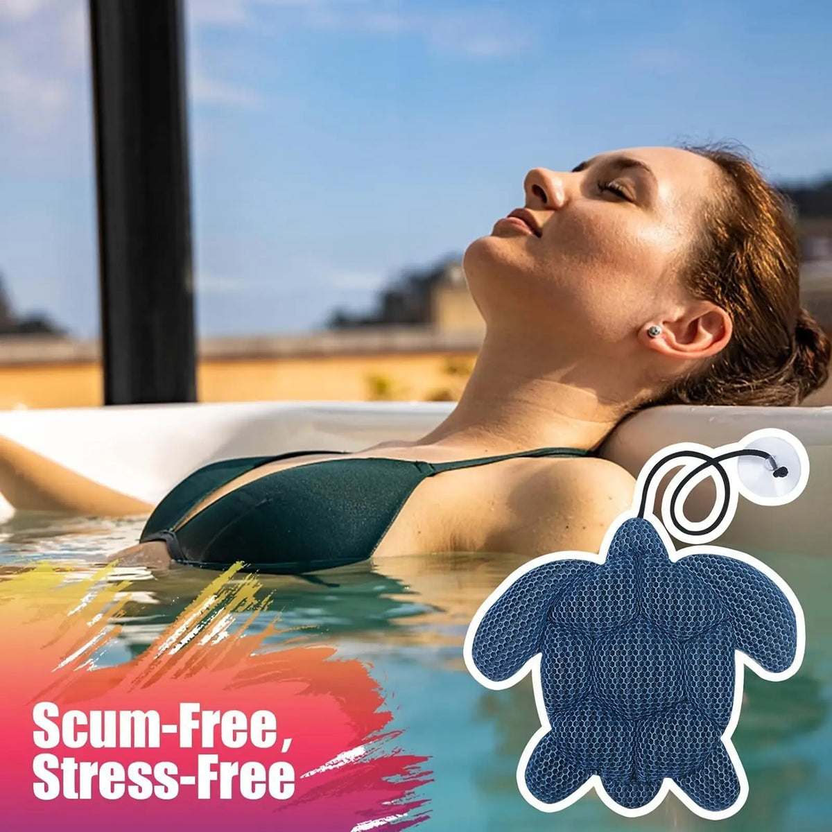 Reusable Pool Scum Absorber – Hot Tub Oil Sponge Ball Pool Scum Absorber Axl
