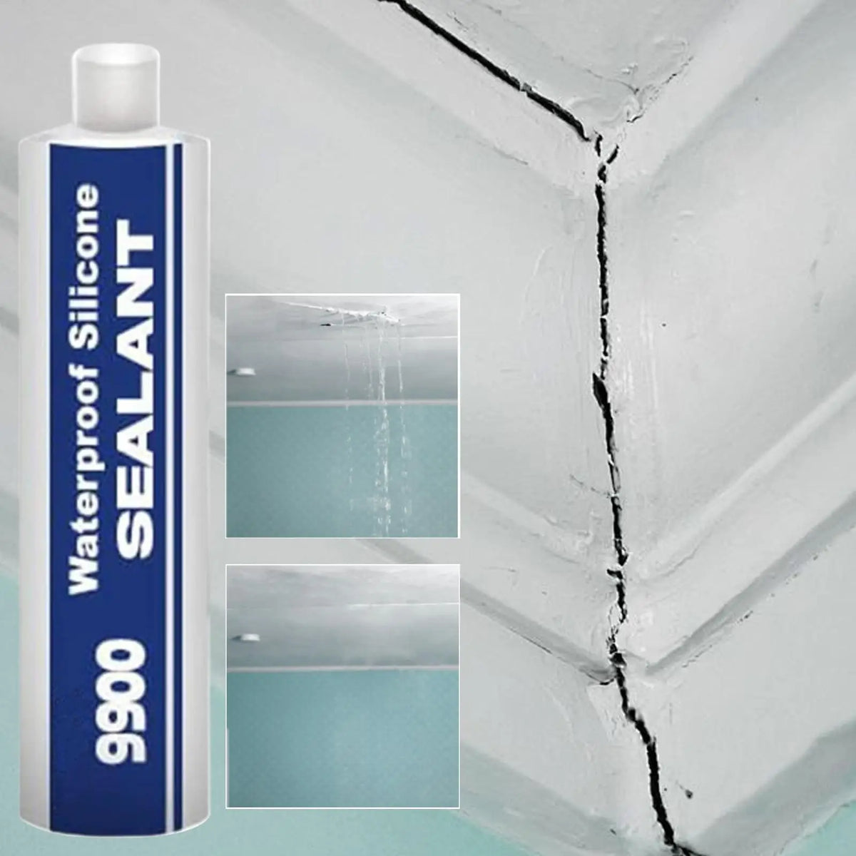 9900 Waterproof Silicone Sealant – UV-Resistant Adhesive 400g Silicone Sealant Axl