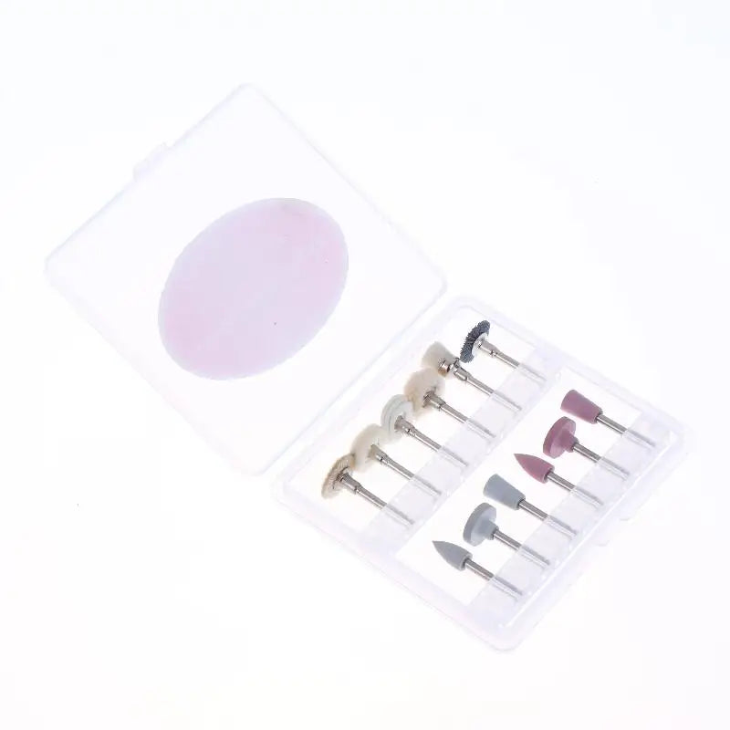 12-Piece Silicone Mixed Grinding & Polishing Head Set | DIY Rotary Tool Accessory Axl