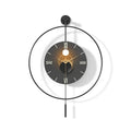 Modern Silent Wall Clock – Minimalist Metal Round 50/60CM Wall Clock Axl 500012 60CM