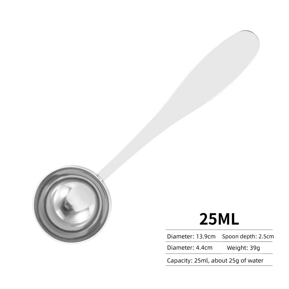 Stainless Steel Gram Measuring Spoons – 1g 3g 5g 10g Scoop Set Measuring Spoon Set Axl 25ml 5g