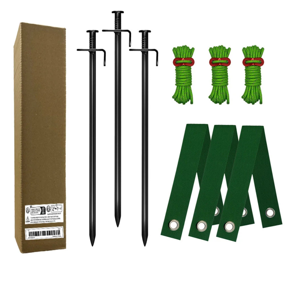 Tree Stake & Support Kit for Newly Planted Young Trees Tree Staking Kit Axl