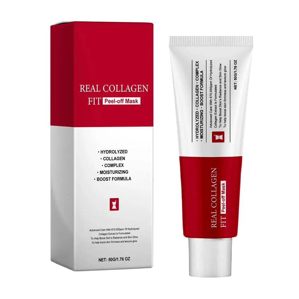 Collagen Peel Off & Overnight Mask – Korean Skin Care 50g/75g Collagen Face Mask Axl WHITE