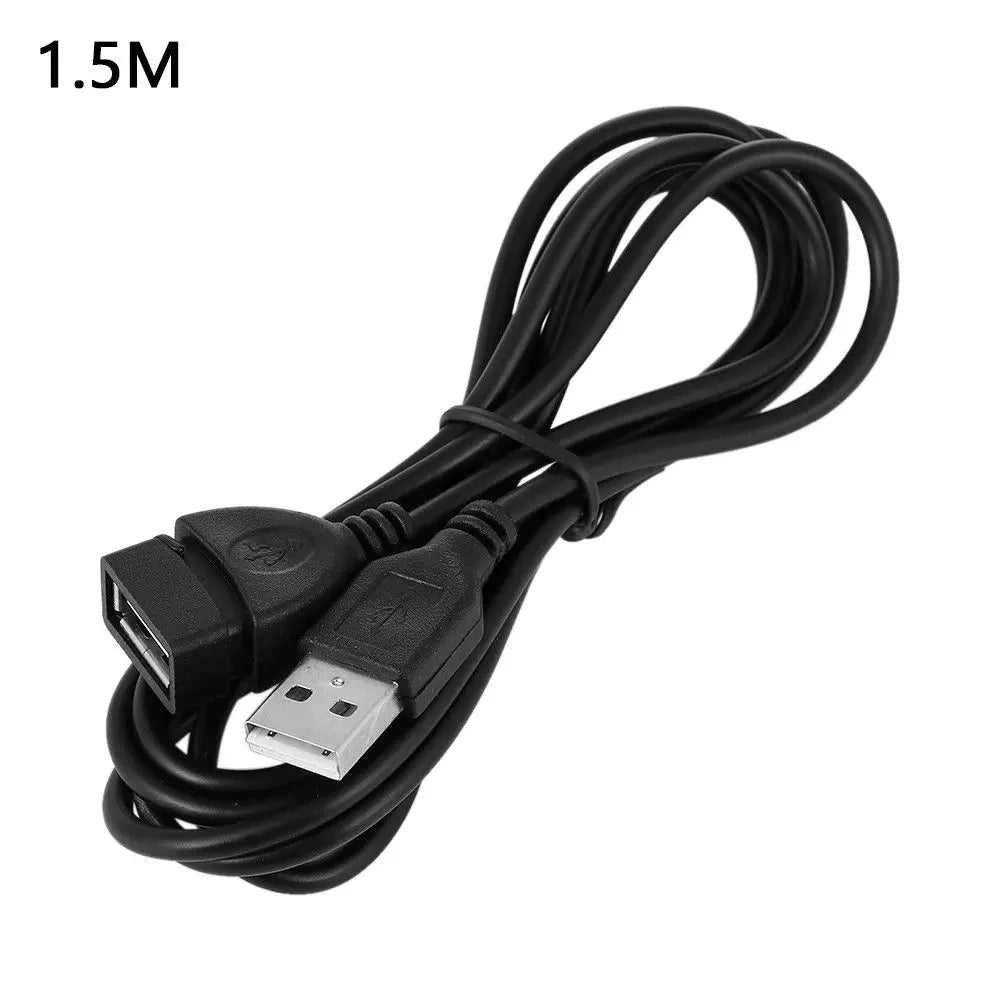 USB 2.0 A Male to Female Extension Cable – 0.6M to 5M USB Extension Cable Axl 1.5M