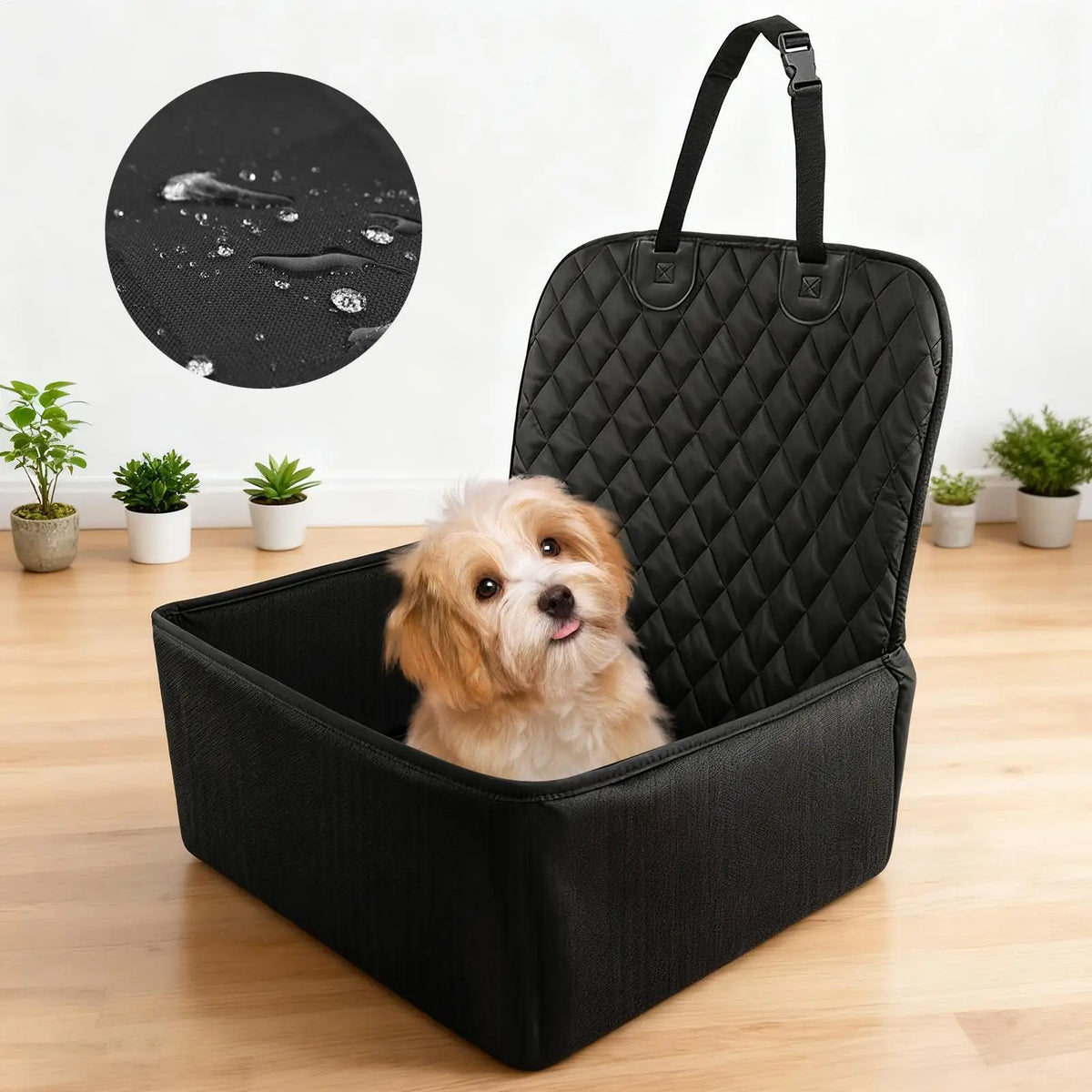 Pet Car Seat Cushion – Dog Booster Cover for Back & Front Seat Pet Car Seat Cover Axl