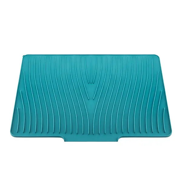 Silicone Dish Drying Mat – Anti-Slip & Heat-Resistant Drain Pad Silicone Drain Mat Axl Green 40 x 33 cm