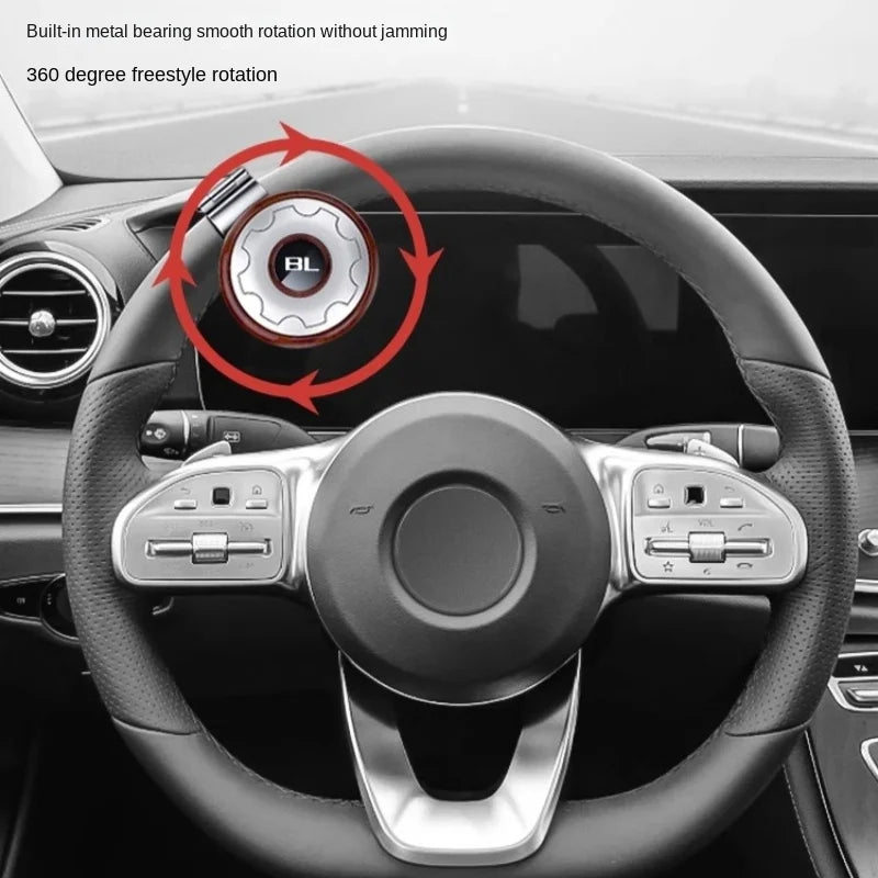 Steering Wheel Spinner Knob – Universal Car Booster Ball Steering Wheel Spinner Axl