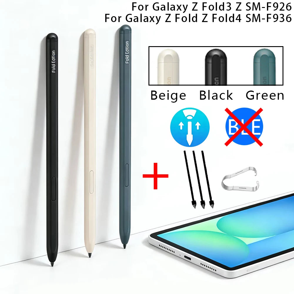 S Pen Stylus for Samsung Galaxy Z Fold 4 + 3 Tips/Nibs Passive Stylus Pen Axl