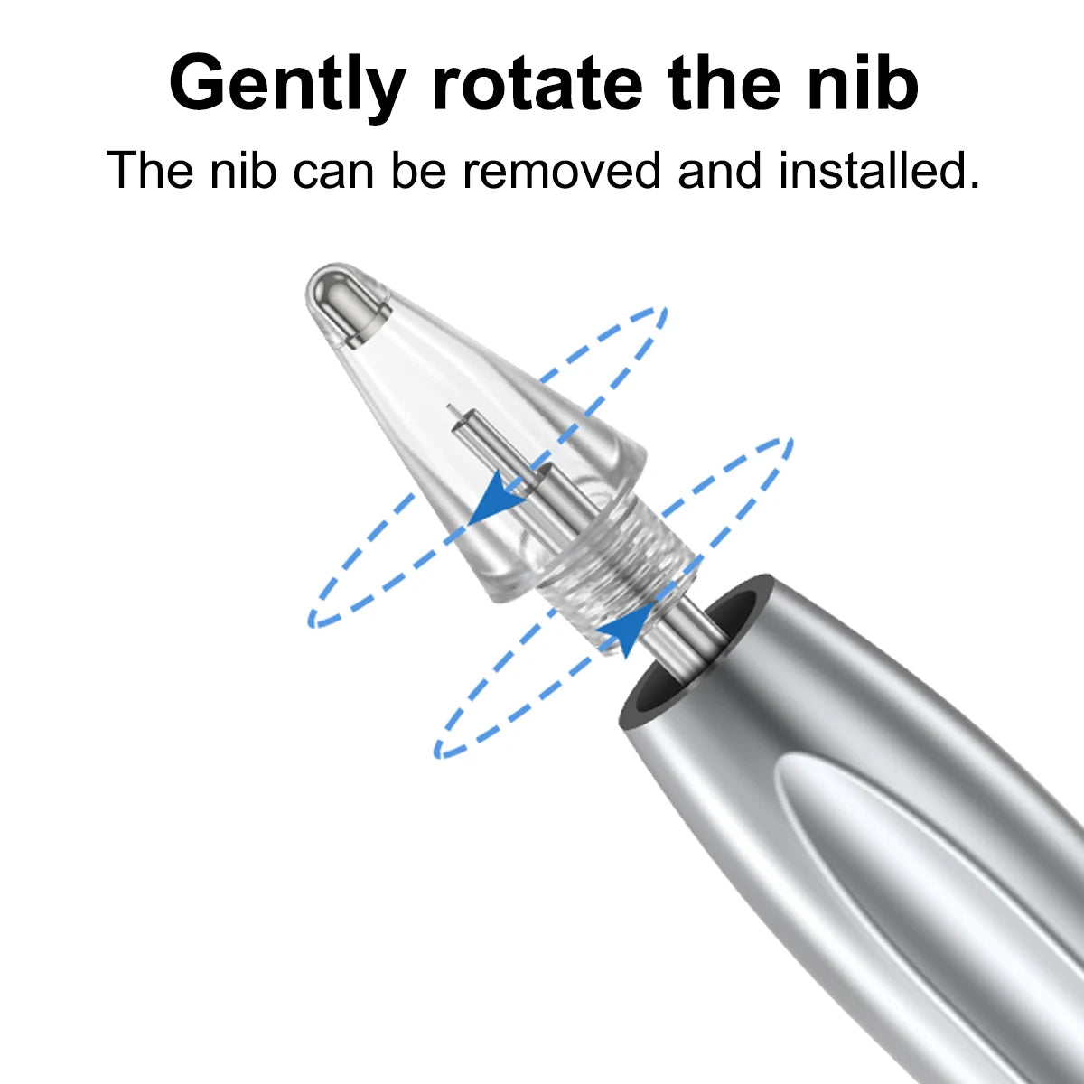 Huawei M-Pencil 2 Replacement Nib Tips – Nickel Alloy Stylus Stylus Replacement Tips Axl