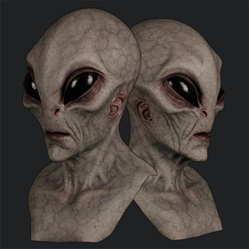 Alien Full Head Latex Mask – Halloween Cosplay Costume Prop Halloween Costume Mask Axl