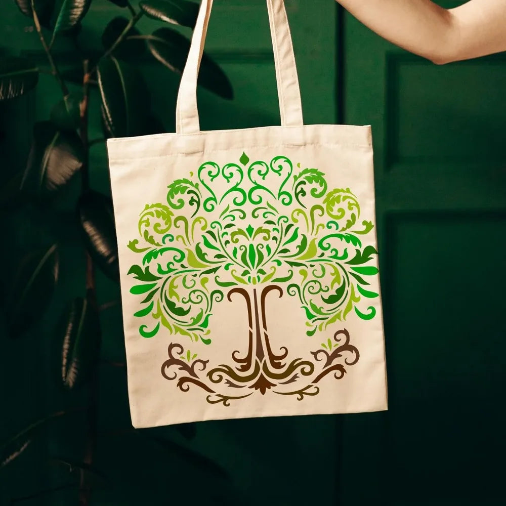 Tree of Life Stencil 11.8" – Reusable Damask DIY Craft Template Craft Stencil Axl