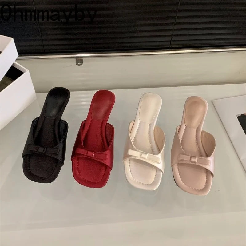 Women's Slip-On Open Toe Slides – Soft Sole Beach Slippers Women's Slide Slippers Axl