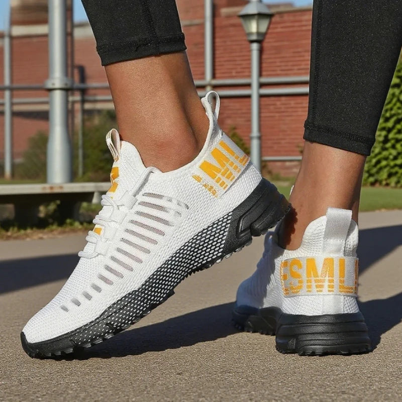 DQTBE Women's Mesh Sneakers – Breathable Lightweight Walking Shoes Women's Mesh Sneakers Axl