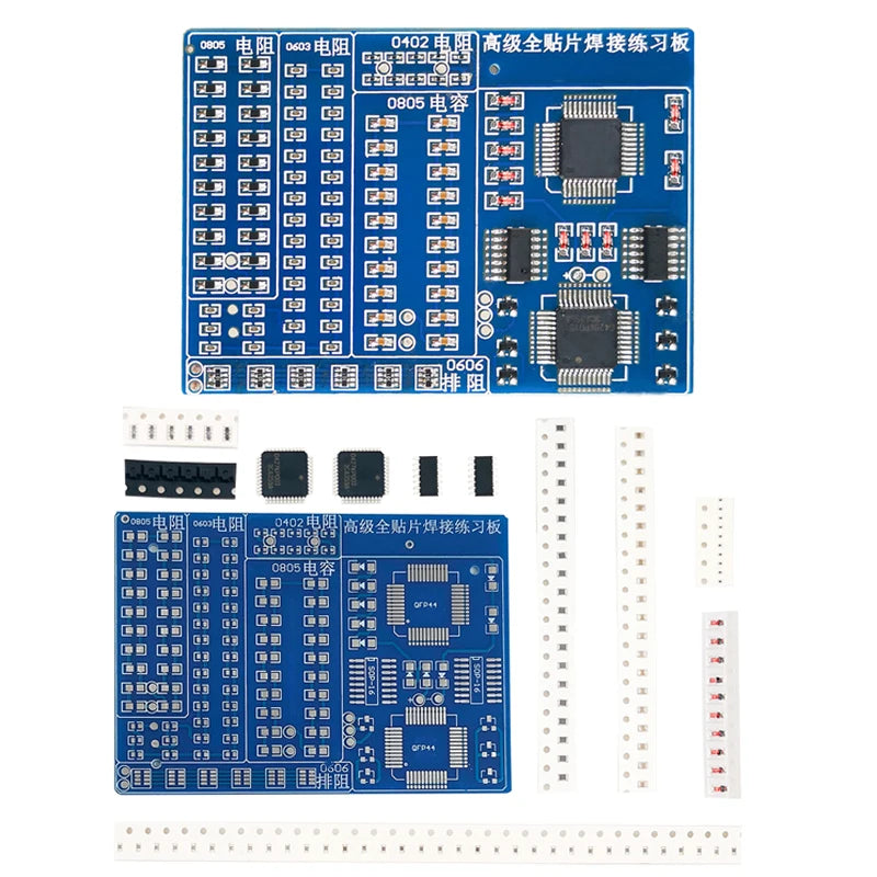 DIY SMT Soldering Practice Board PCB Kit – LOTHYE Soldering Practice Kit Axl A