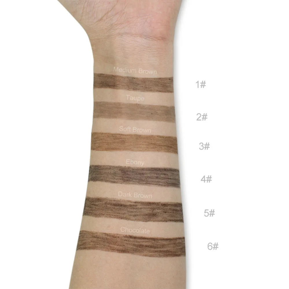 2-in-1 Vegan Waterproof Eyebrow Pencil – Ultra Thin & Long-Lasting Eyebrow Pencil Axl 01 1pcs NO LOGO