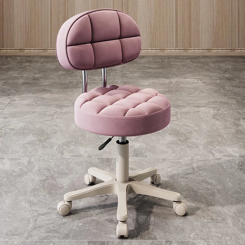 Modern Swivel Barber Chair – Salon Hair & Makeup Beauty Chair Salon Barber Chair Axl pink
