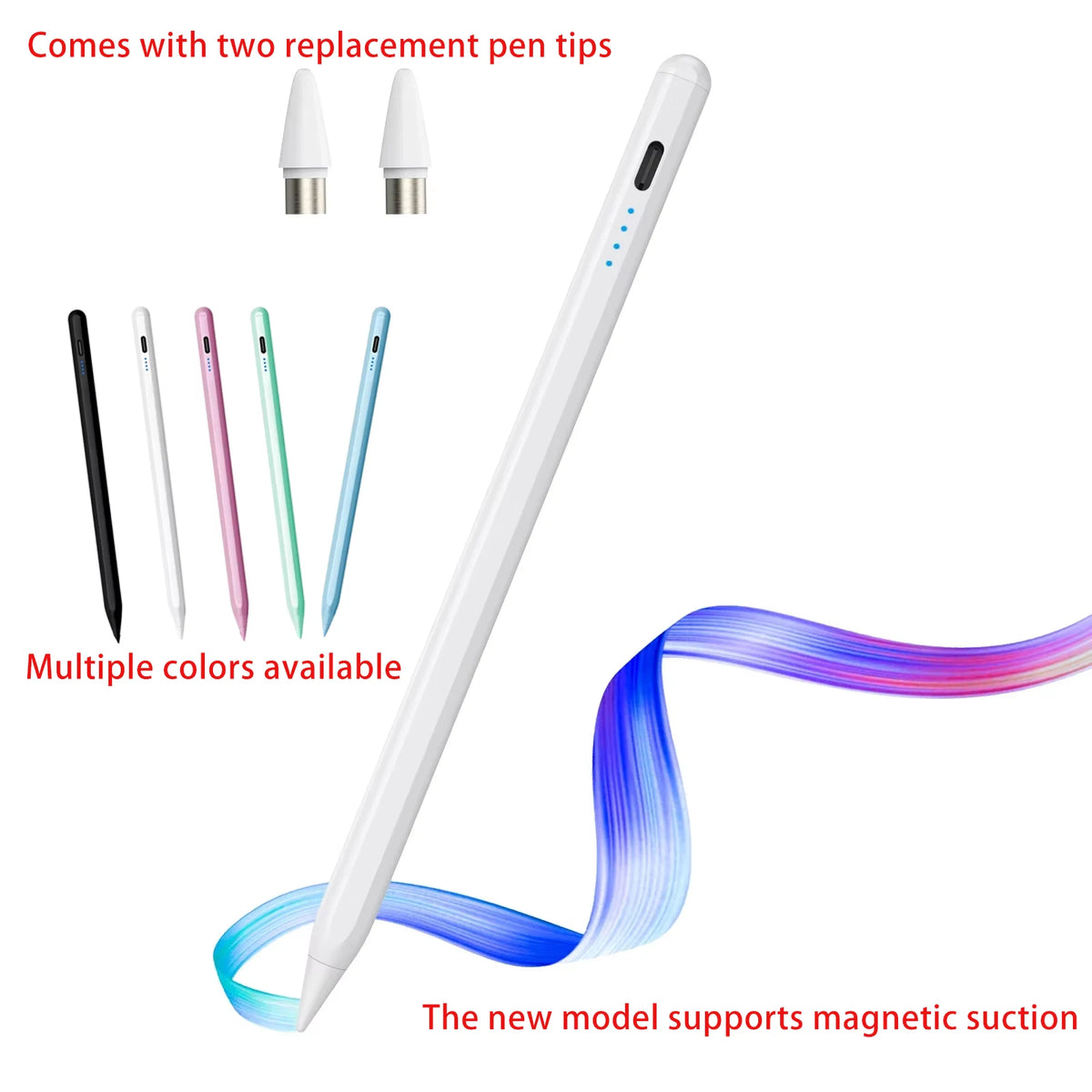 Universal Active Stylus Pen for iPad, Android & iOS Tablets Active Stylus Pen Axl