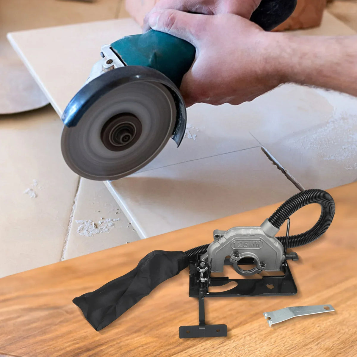 Angle Grinder Bracket – 0-40mm Adjustable Cutting Base Grinder Cutting Bracket Axl