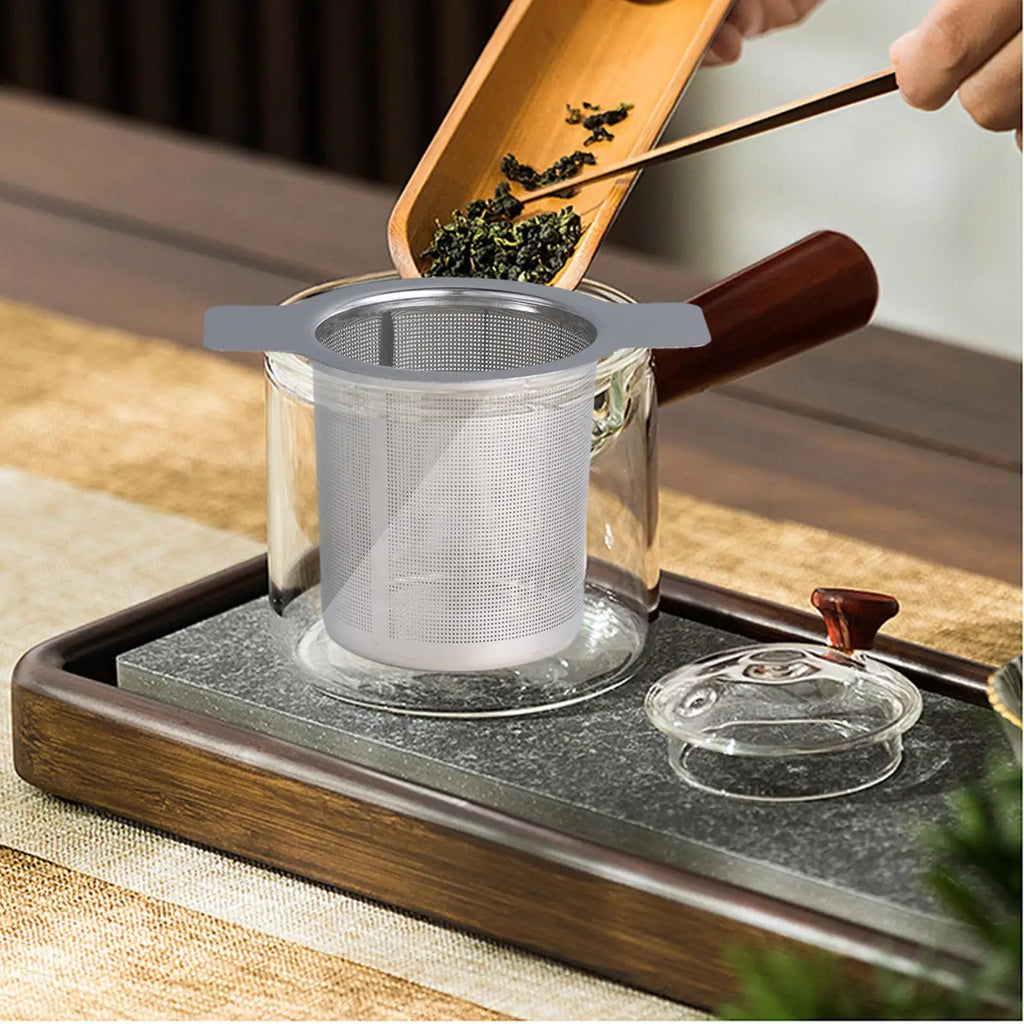 Stainless Steel Tea Infuser Strainer – Reusable Mesh Filter Tea Infuser Strainer Axl