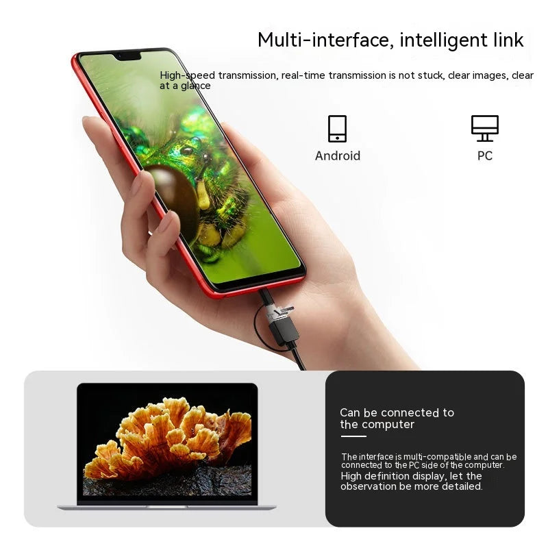 1600X WiFi Digital USB Microscope – 8 LED, iOS, Android & PC Digital Microscope Axl