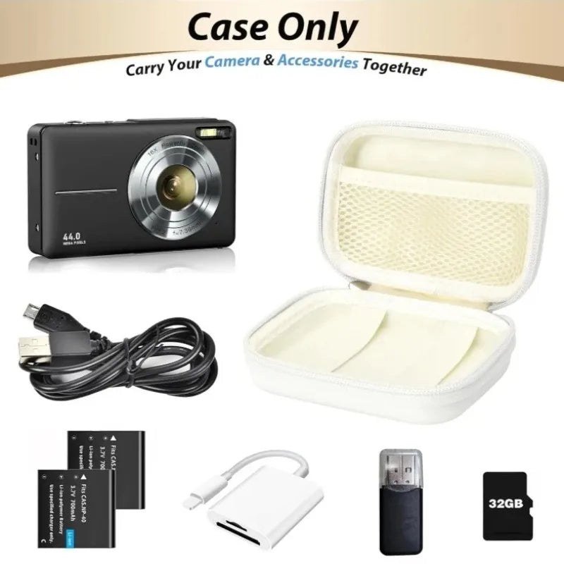 PU Leather Mini Gadget Storage Bag – Cable & Earphone Organizer Gadget Storage Bag Axl
